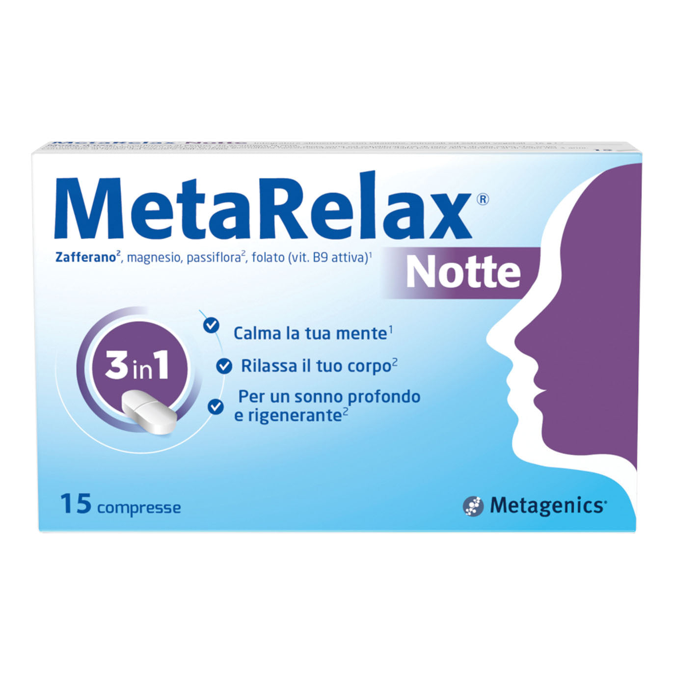 METARELAX NOTTE 15CPR