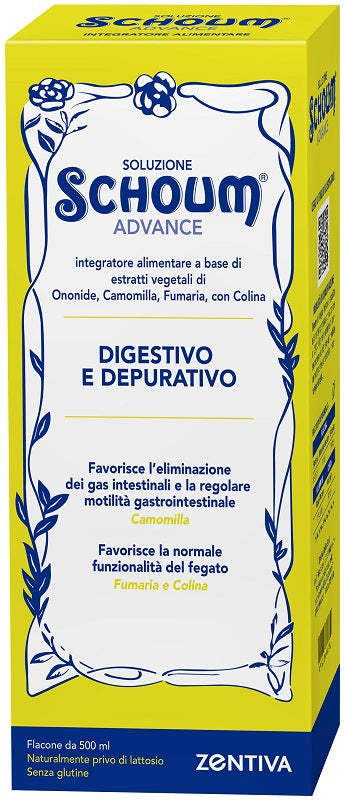 Soluzione Schoum Advance Forte 500ml Digestivo e depurativo