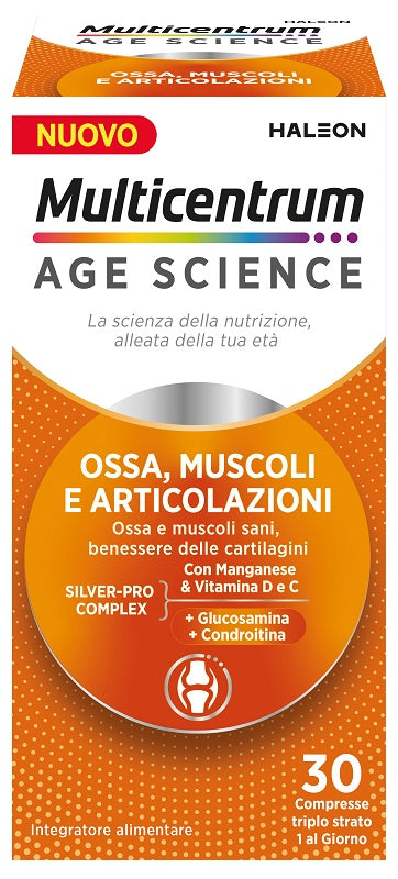 Multicentrum Age Science Ossa Muscoli e Articolazioni 30 compresse