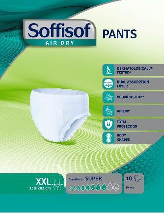 SOFFISOF AIR DRY PANTS XXL SUP