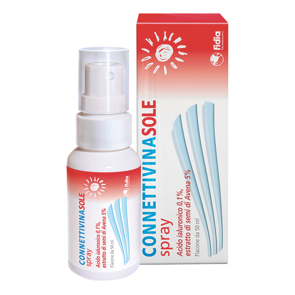 Connettivina Sole Spray lenitivo per scottature ed arrossamenti 50ml