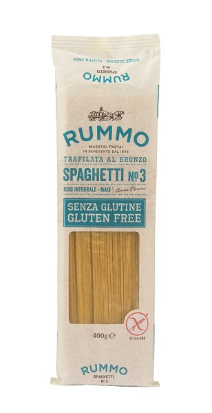 RUMMO SPAGHETTI N3 DI RISO INTEGRALE E MAIS 400 G