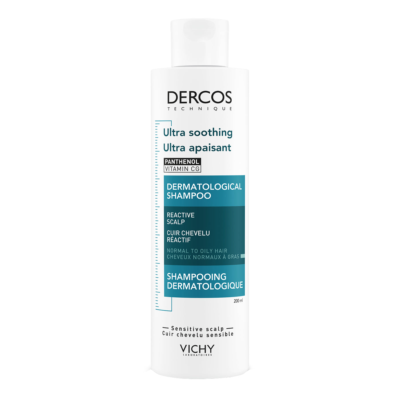 Vichy Dercos Shampoo Ultra lenitivo per capelli grassi 200 ml