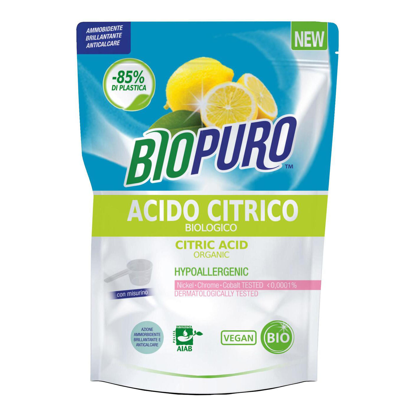 BIOPURO ACIDO CITRICO ANIDRO