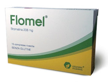 Flomel 15 compresse Bromelina 208mg