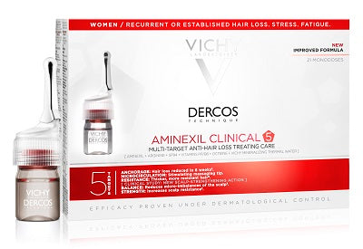 Vichy Dercos Aminexil Donna 21 fiale anticaduta da 6ml