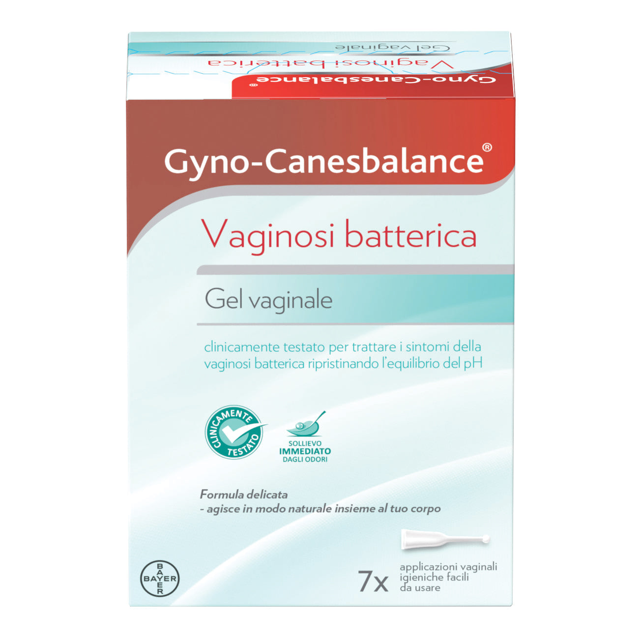 Gyno-Canesbalance Gel per Vaginosi Batterica 7 Applicatori Monouso
