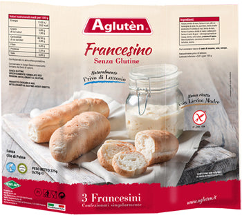 AGLUTEN FRANCESINO 3 X 75 G