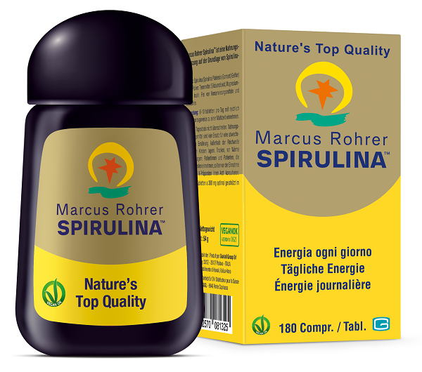 SPIRULINA MARCUS ROHRER 180 COMPRESSE
