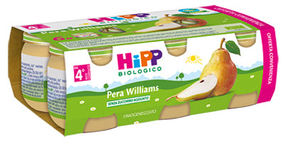 HIPP BIO OMOGENEIZZATO PERA WILLIAMS 6X80 G