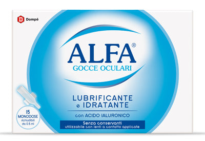 ALFA LUBRIFICANTE MONODOSE 15 FIALE 0,5 ML
