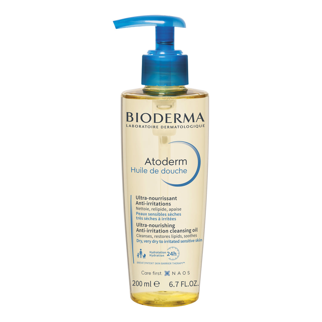 Bioderma Atoderm Huile De Douche Olio Doccia Detergente Per Pelle Secca 200ml