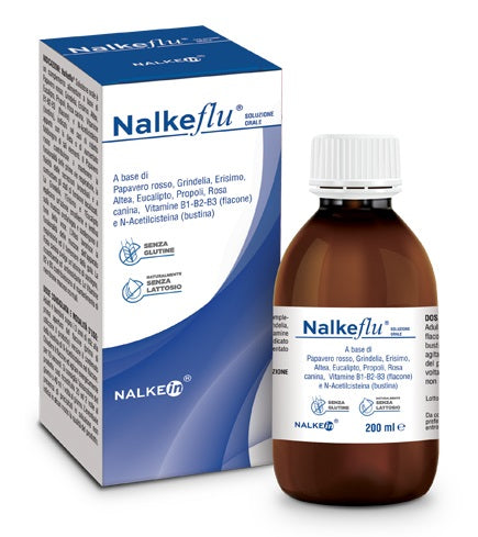 NALKEFLU SOLUZIONE ORALE 200 ML + 1 BUSTINA DA 2,5 G