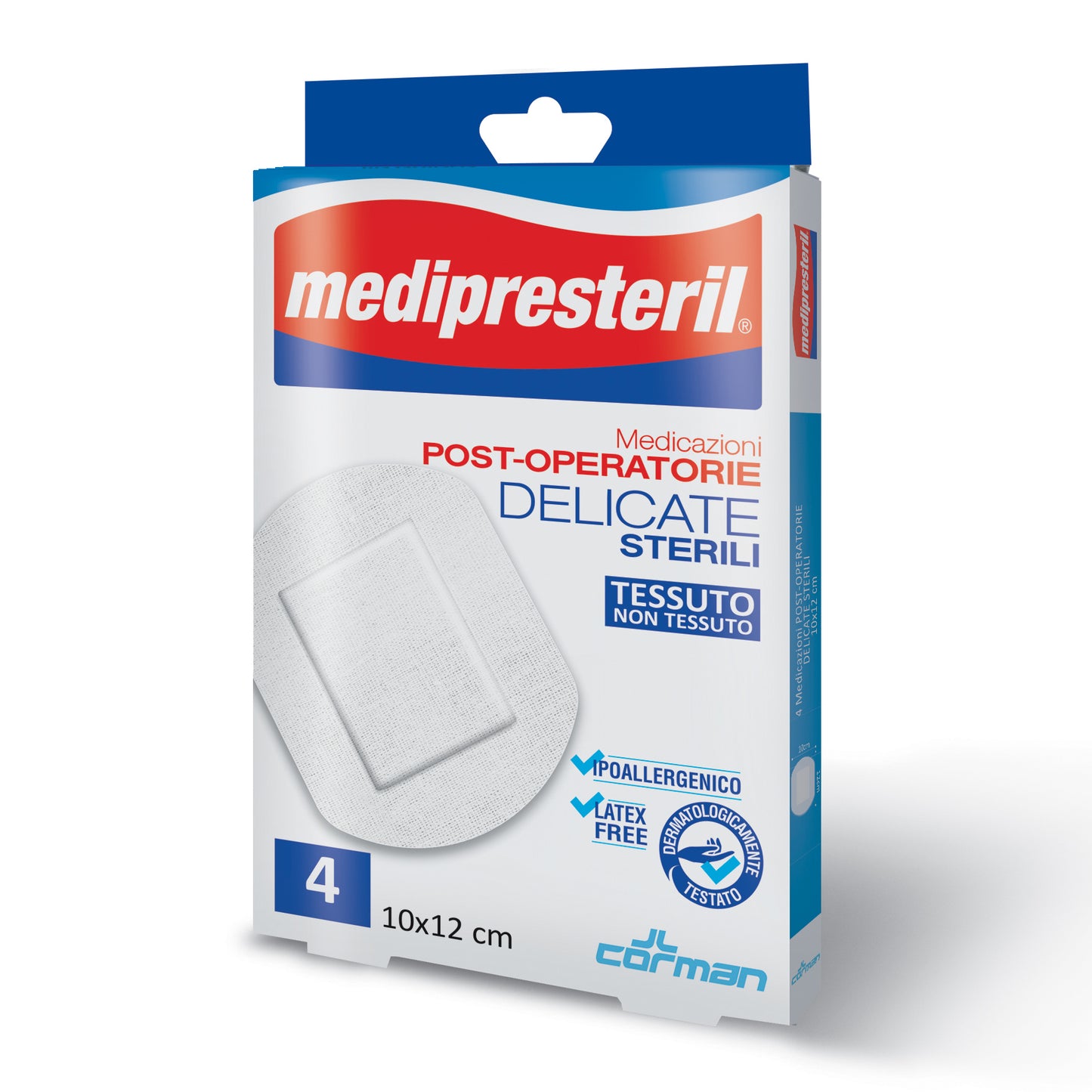MEDICAZIONE POST OPERATORIA MEDIPRESTERIL DELICATA TNT 10X12CM 5 PEZZI