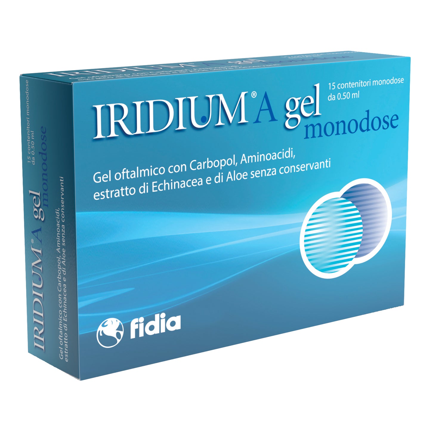 IRIDIUM A GEL OFTALMICO MONODOSE 15 CONTENITORI DA 0,50 ML