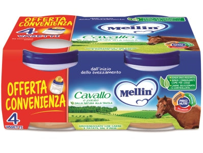 MELLIN OMOGENEIZZATO CAVALLO 4 X 80 G