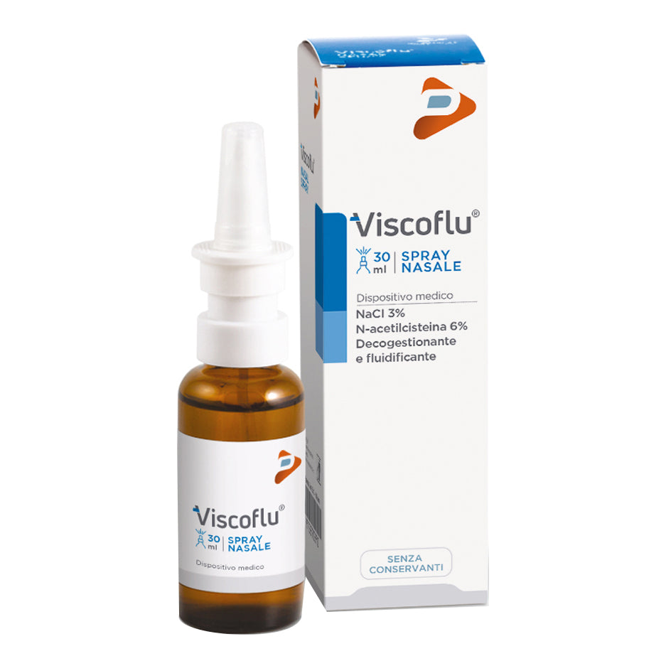 Viscoflu Spray nasale fluidificante e decongestionante 30ml