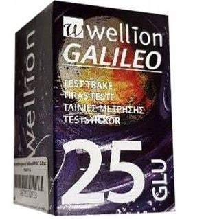 WELLION GALILEO STRIPS 25 GLICEMIA