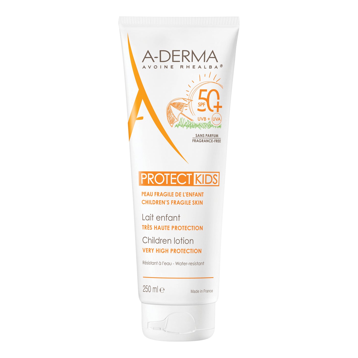 ADERMA A-DERMA PROTECT LATTE KIDS BAMBINO 50+ 250 ML