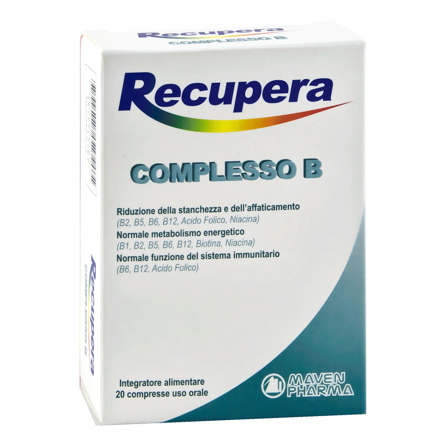 RECUPERA COMPLESSO B 20 COMPRESSE