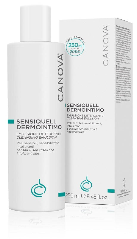 CANOVA SENSIQUELL DERMOINTIMO EMULSIONE DETERGENTE 250ml - Per la detersione delicata del corpo e delle mucose intime esterne