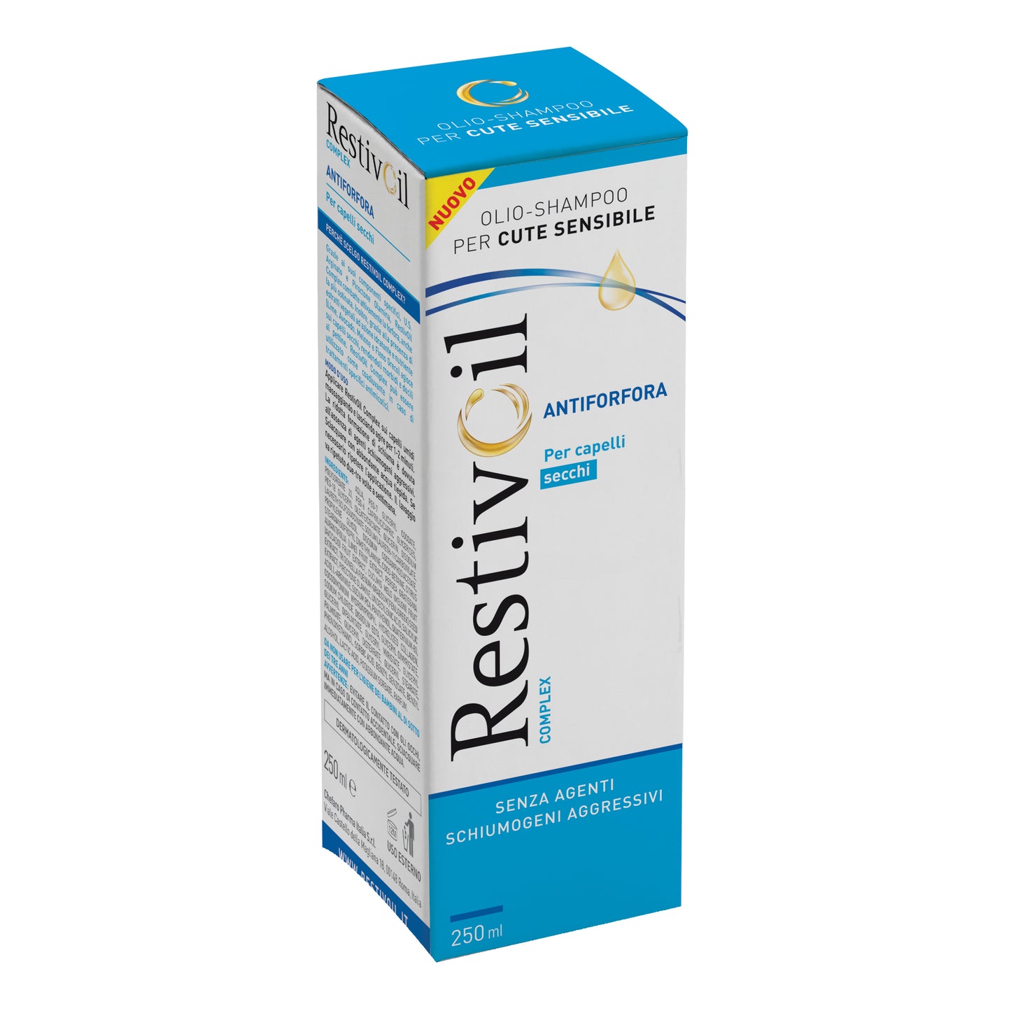 RESTIVOIL COMPLEX ANTIFORFORA CAPELLI SECCHI 250 ML