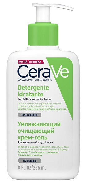 Cerave Detergente Idratante per pelli da normali a secche 236ml