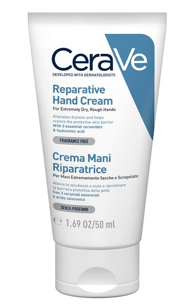 Cerave Crema Mani Riparatrice per mani estremamente secche e screpolate 50ml