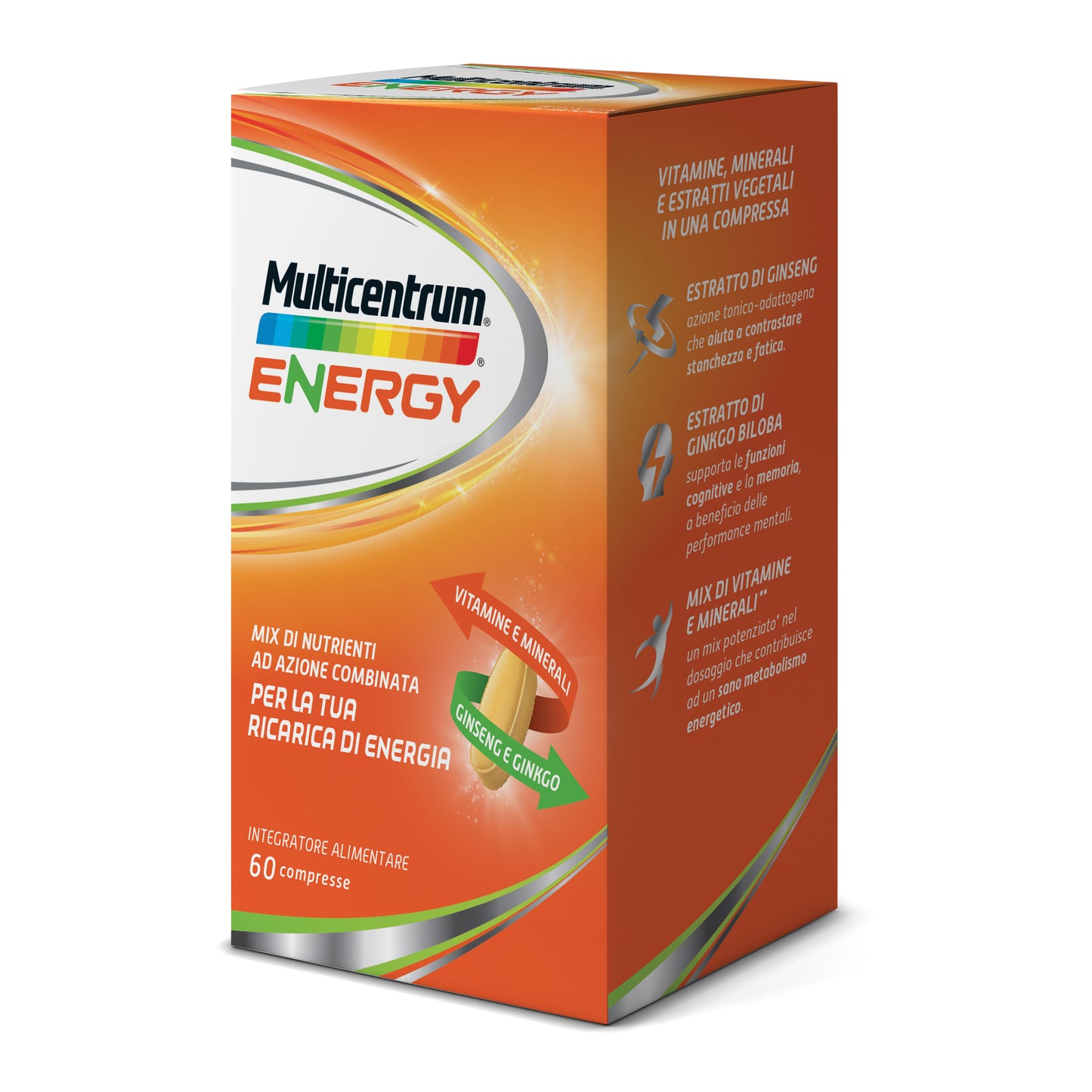 Multicentrum Energy 60 compresse
