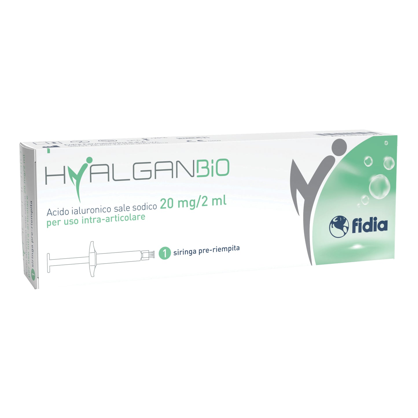 SIRINGA HYALGANBIO INTRA-ARTICOLARE 20MG 2 ML