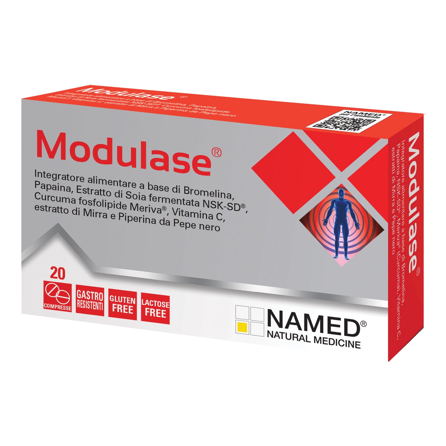 MODULASE 20 COMPRESSE GASTRORESISTENTI