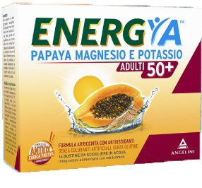 Energya Papaya 50+ Magnesio e Potassio 14 bustine