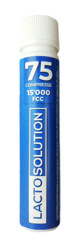 LACTOSOLUTION 15000 75 COMPRESSE