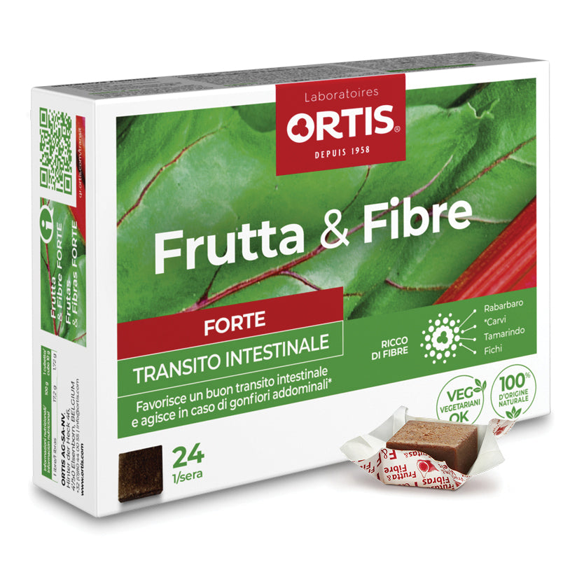 FRUTTA & FIBRE FORTE 24 CUBETTI