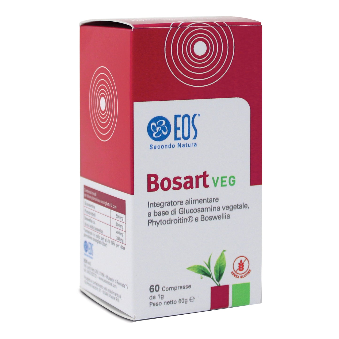 EOS BOSART VEG 60 COMPRESSE