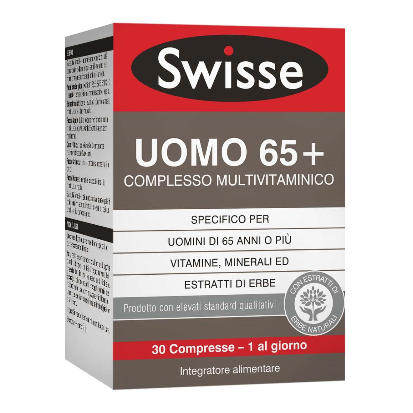 SWISSE UOMO 65+ COMPLESSO MULTIVITAMINICO 30 COMPRESSE
