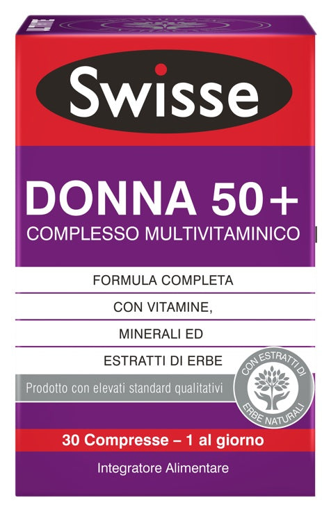 SWISSE MULTIVITAMINICO DONNA50+ 30 COMPRESSE