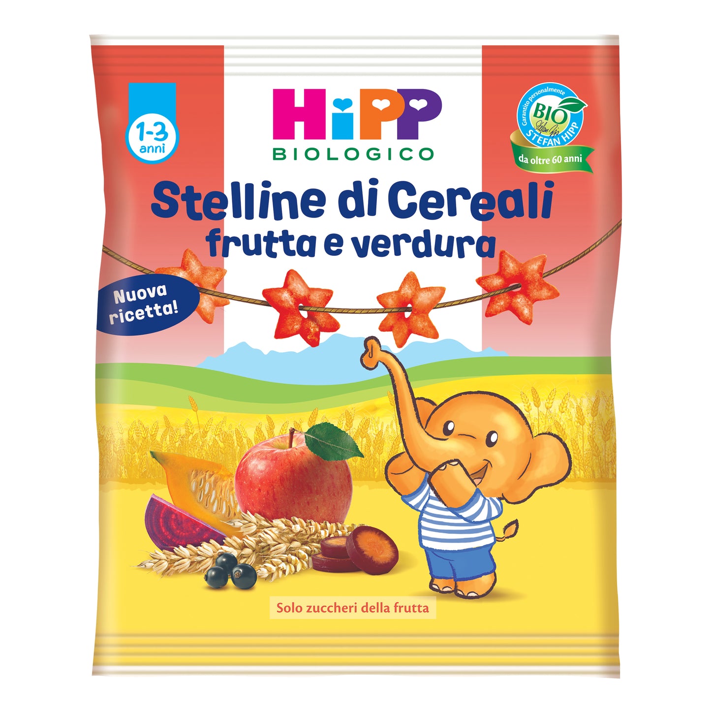 HIPP BIO STELLINE DI CEREALI ALLA FRUTTA 30 G