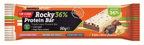 NamedSport Rocky 36% Proteinbar 50g Triple Chocolate