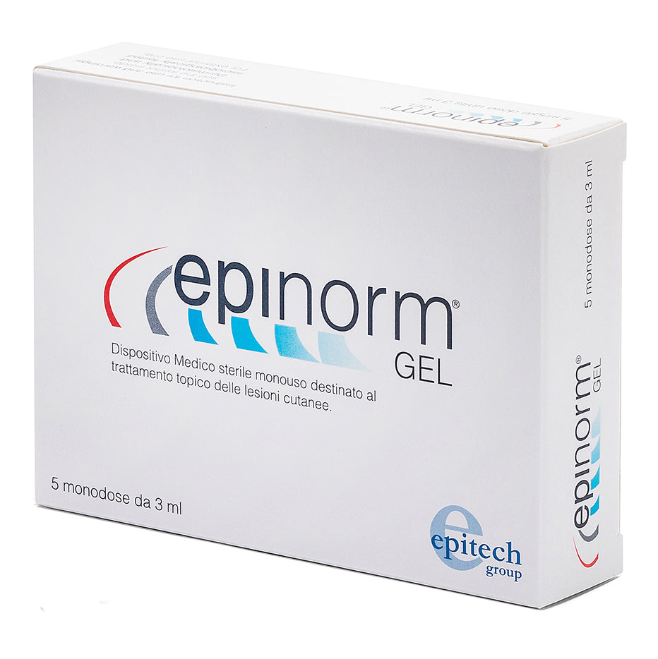 EPINORM GEL TRATTAMENTO LESIONI CUTANEE DA EPISIOTOMIA 5 MONODOSE 3 ML