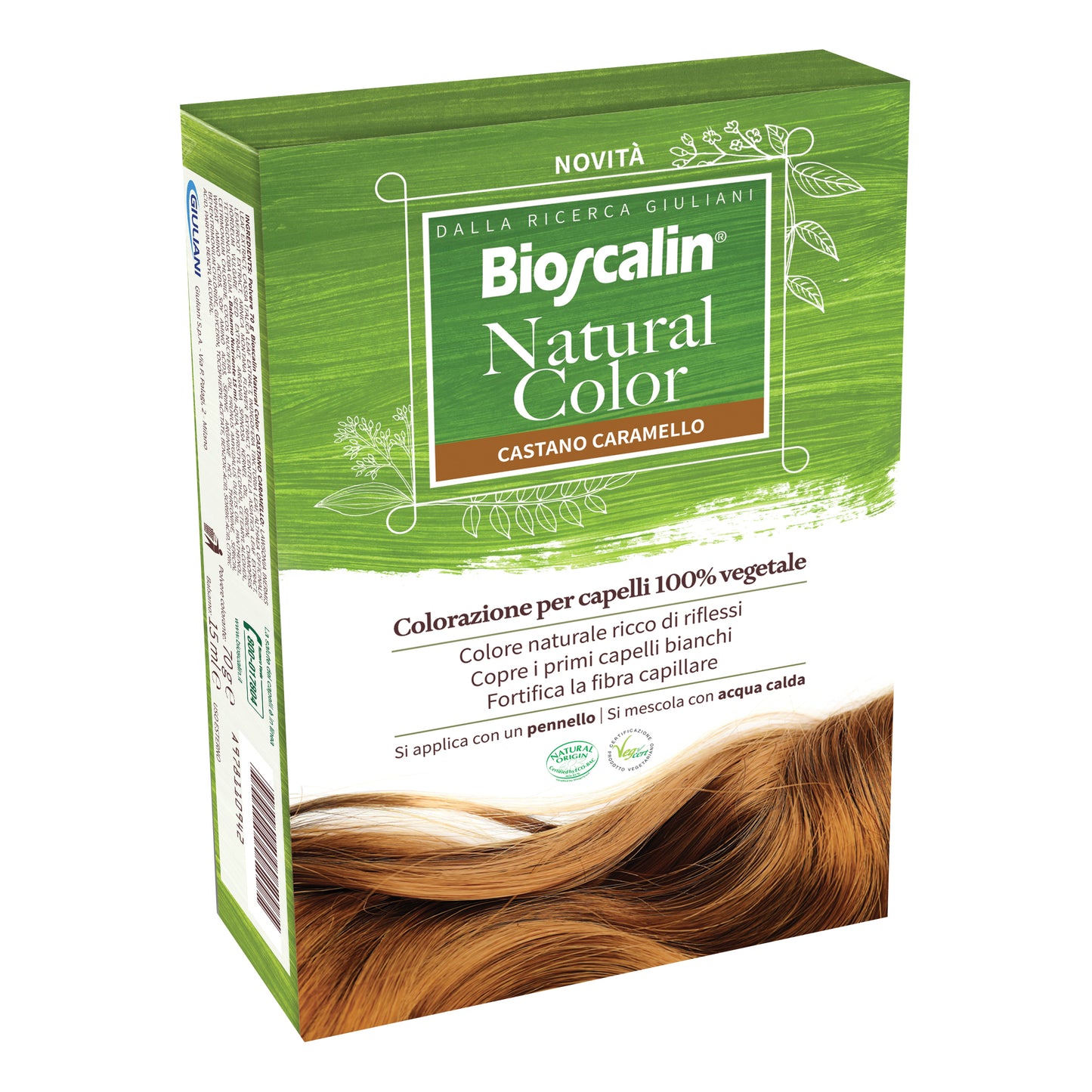 Bioscalin natural color Castano Caramello 70g