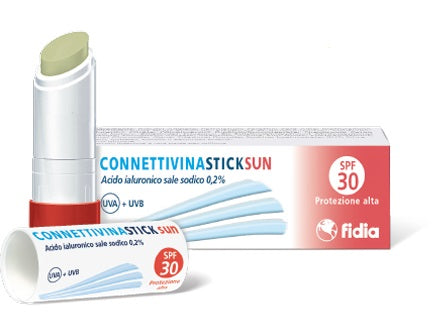 Connettivina Stick Sun SPF30 con acido ialuronico 0,2%