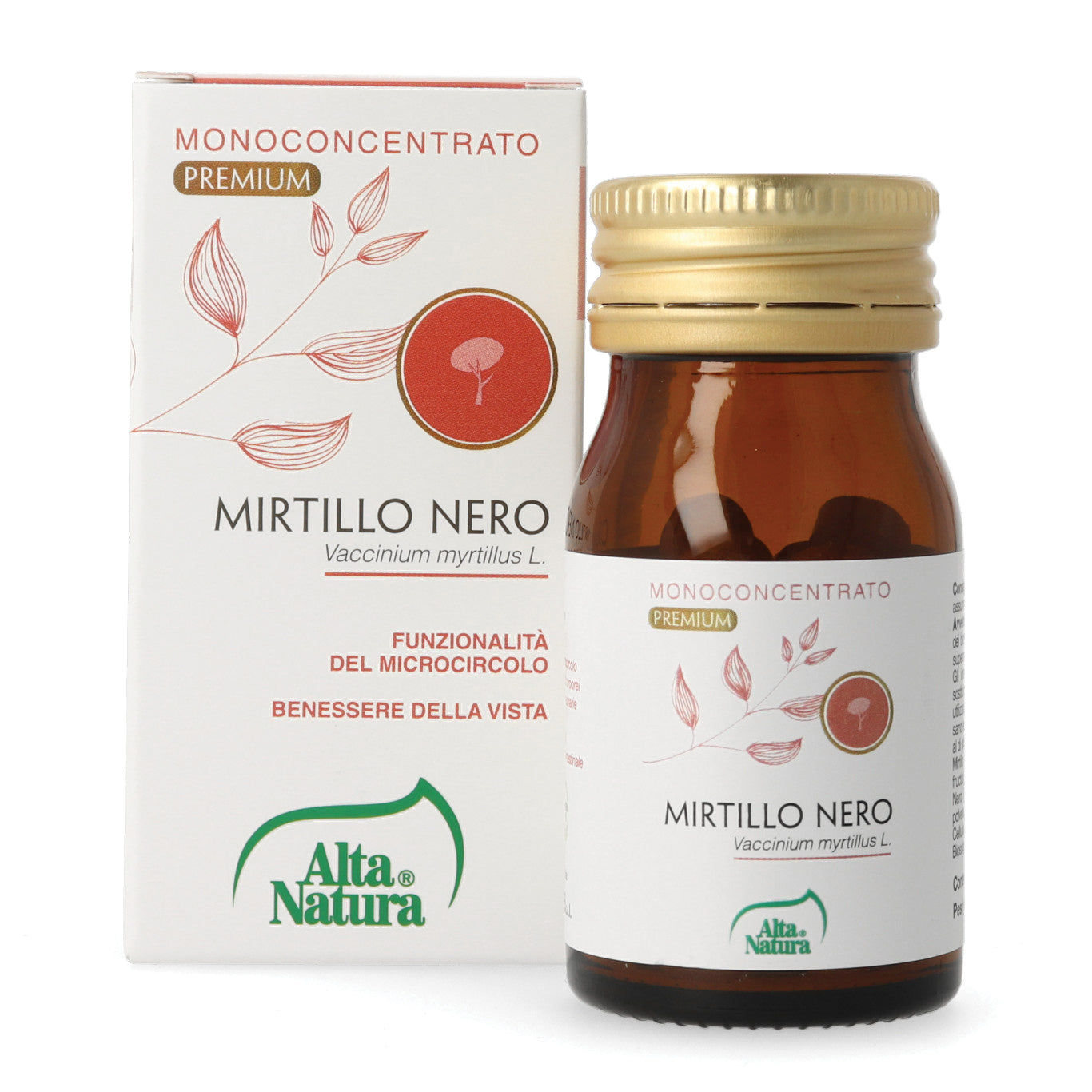 MIRTILLO NERO 60 COMPRESSE 450MG TERRANATA