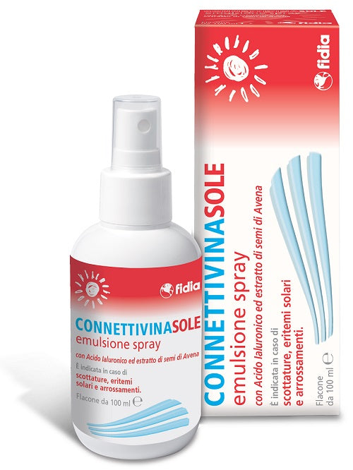 Connettivina Sole Spray lenitivo per scottature ed arrossamenti 100ml