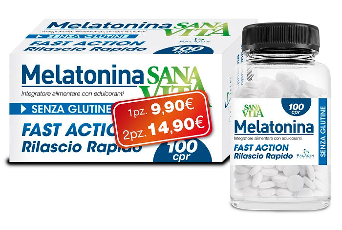 SANAVITA MELATONINA 100 COMPRESSE