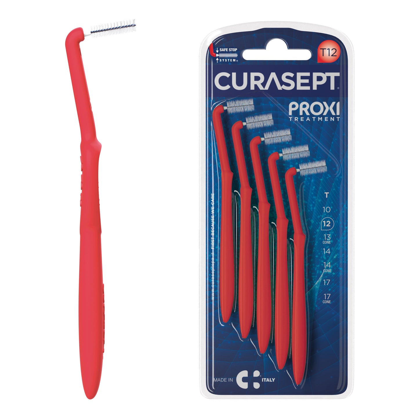CURASEPT PROXI ANGLE T12 ROSSO/RED