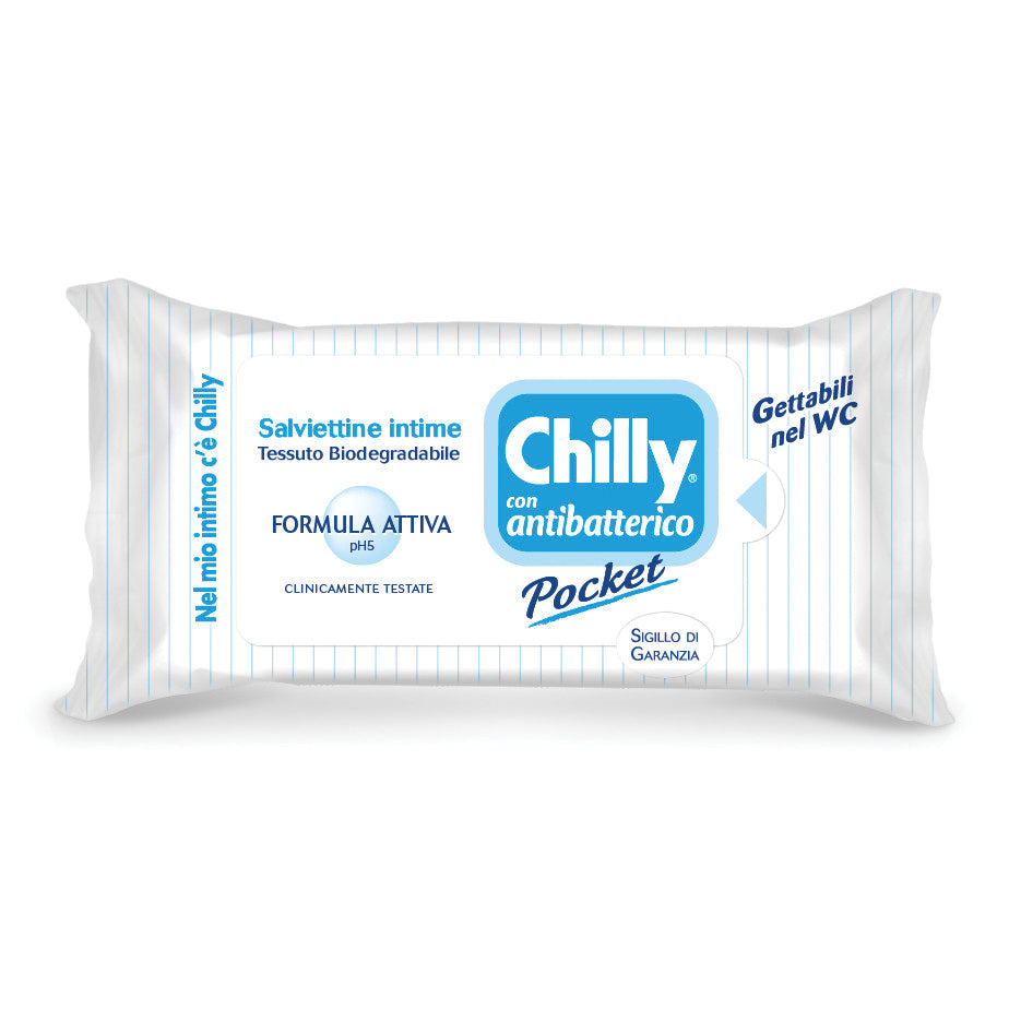 CHILLY SALVIETTE ANTIBATTERICHE 12 PEZZI
