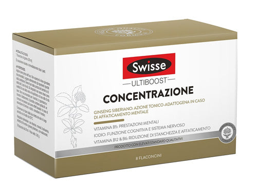 SWISSE CONCENTRAZIONE 8 FLACONCINI DA 30 ML