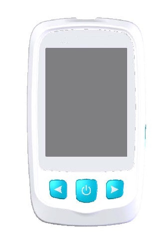 Misuratore di glicemia glucometro Iris Hybrid HGM + Soluzione di controllo + Sim Dati