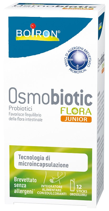 OSMOBIOTIC FLORA JUNIOR 12 STICKS OROSOLUBILI